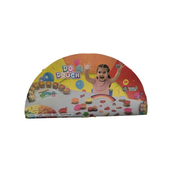 Do Dough Clay Cup Set 26 Pieces Warm Colors