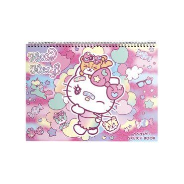 Kids Spiral Sketchbook | Hello Kitty Love - 15 Sheets