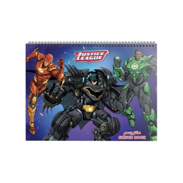 Kids Spiral Sketchbook | Justice League - 15 Sheets