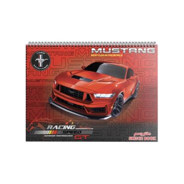 Kids Spiral Sketchbook | Mustang - 15 Sheets
