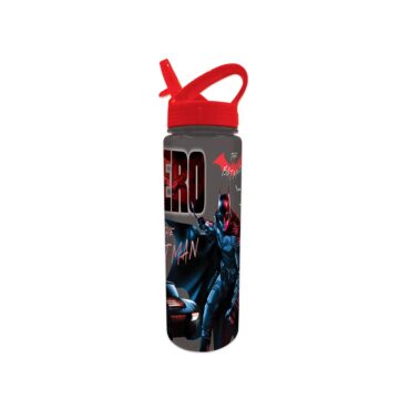 Plastic Water Spout Bottle 700ml - The Batman