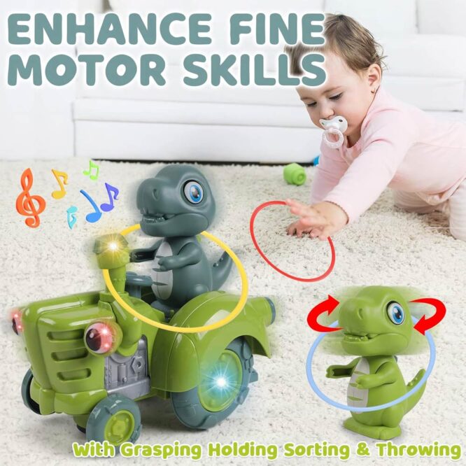 Funny Dinosaur Tractor (3Yrs+)