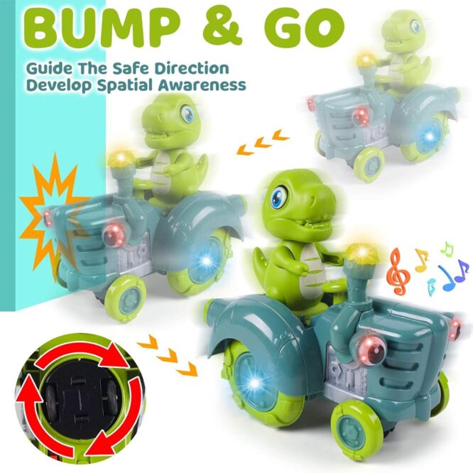 Funny Dinosaur Tractor (3Yrs+)