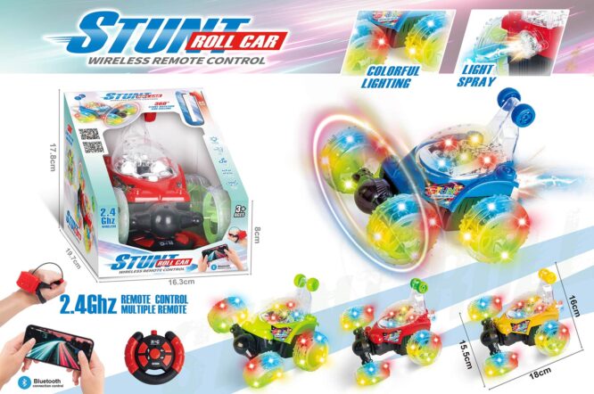 Stunt Roll Car Wireless Remote Control (3Yrs+)