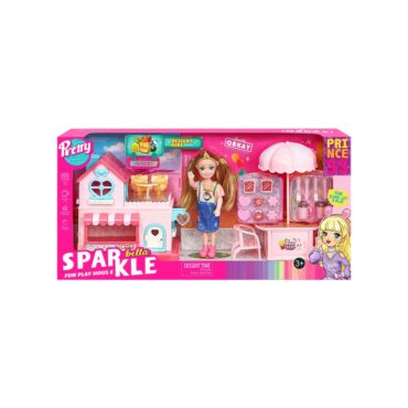 Pretty Sparkly Bella Fun Play House (3Yrs+)