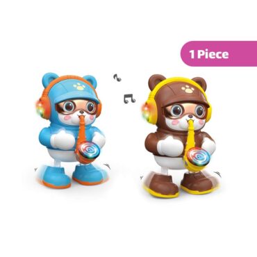 Saxophone Bear Cute Musician (3Yrs+)