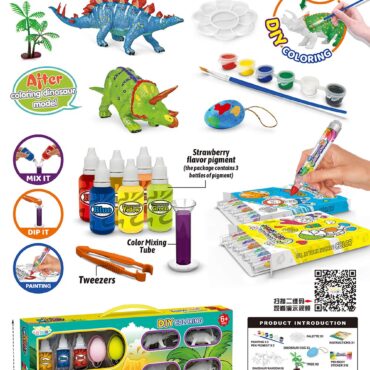 DIY Color Painting World (6Yrs+) Dinosaurs