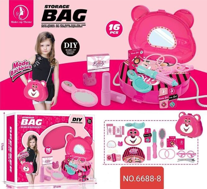Storage Bag Beauty Set (3Yrs+) Make-Up Theme