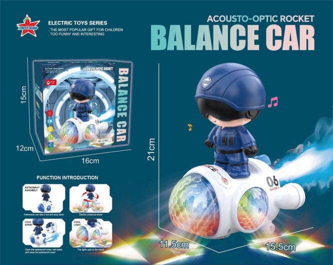 Rocket Balance Car (3Yrs+) Police