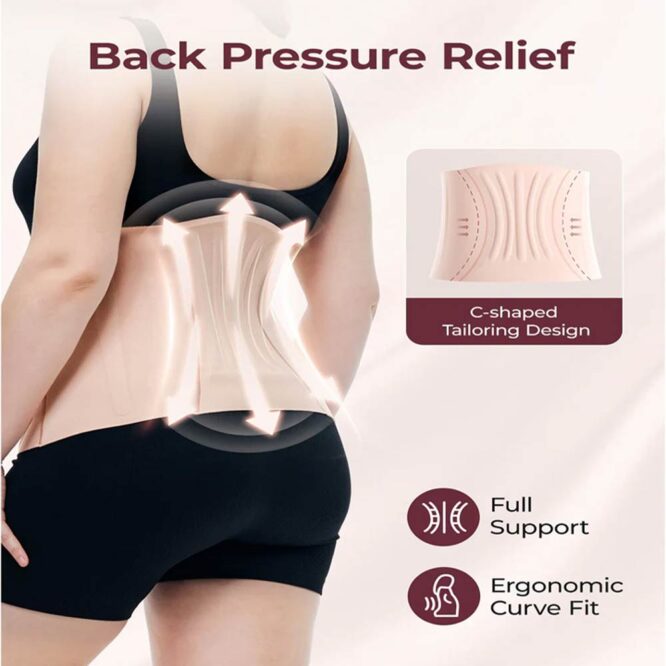 Momcozy Ergowrap Postpartum Belly Wrap - Postpartum Belly Band - L