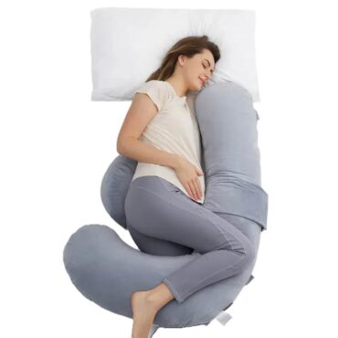 Momcozy F Shaped Pregnancy Pillows with Adjustable Wedge Pillow Momcozy F Shaped Pregnancy Pillows with Adjustable Wedge Pillow