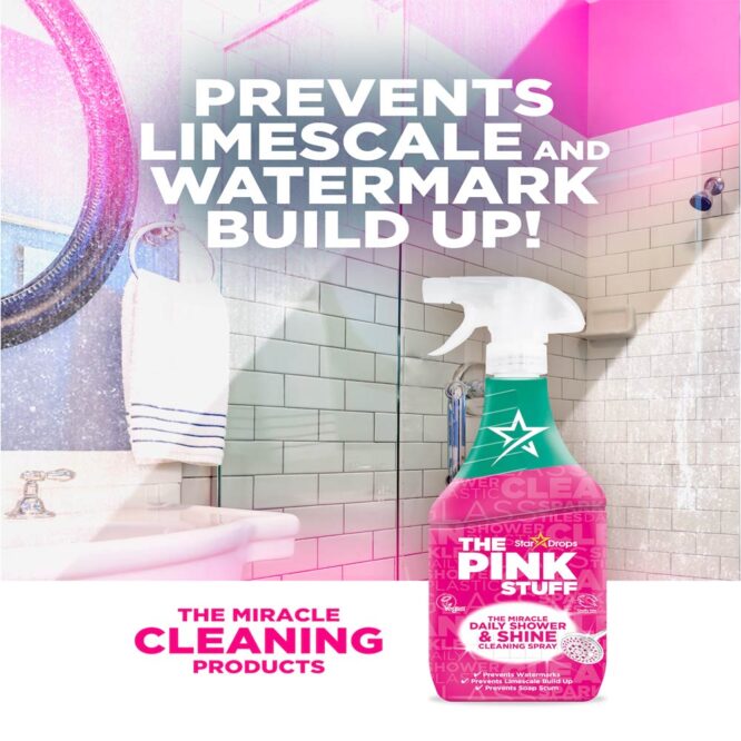 Pink Stuff Shower & Shine Cleaning Spray 850ml
