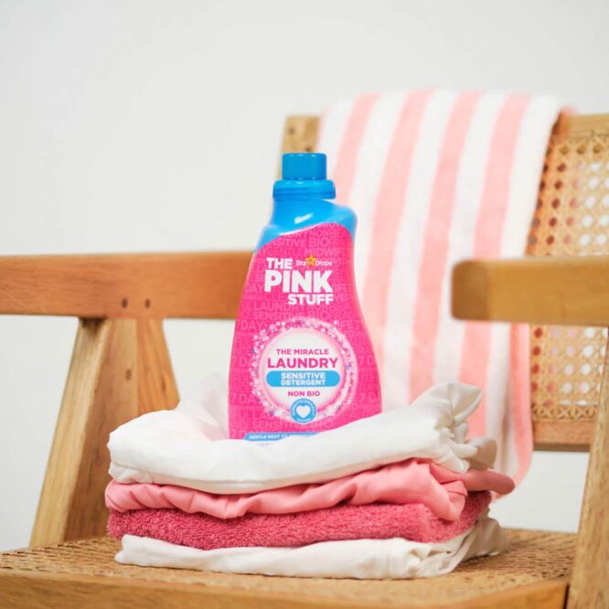 Pink Stuff Laundry Sensitive Detergent Non Bio 960ml