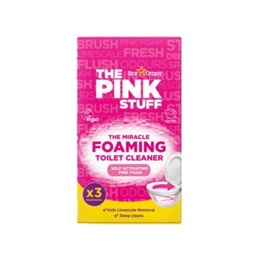 Pink Stuff Foaming Toilet Cleaner 3 Pcs
