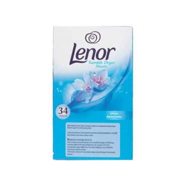 Lenor Tumble Dryer Sheets Spring Awakening 34 Pcs