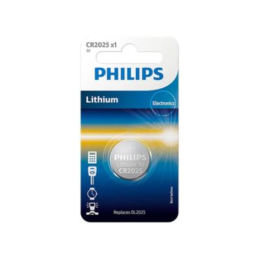 Philips Lithium 3V Coin Battery (CR2025)