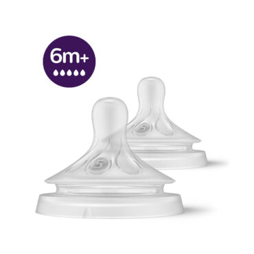 Philips Avent Natural Response Flow 5 Teats (6m+) 2 Pcs