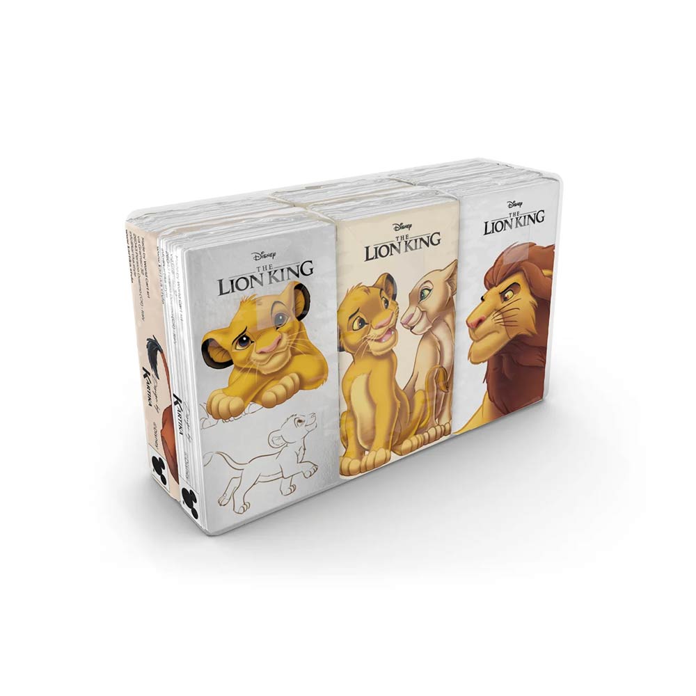 Kartika Pocket Tissue Packs | The Lion King - 6 Packs