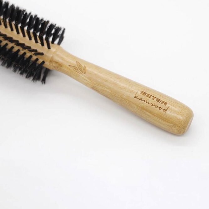 Beter Bamboo Wood Round Brush 55mm