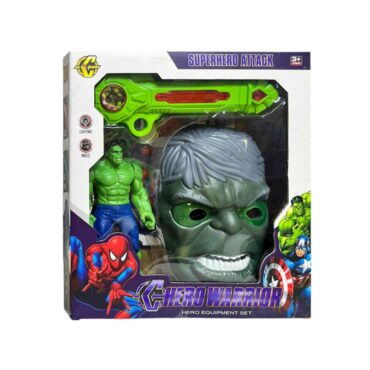 Hero Warrior Toy Set Superhero Attack - Hulk