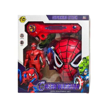 Hero Warrior Toy Set Superhero Attack - Spider-Man