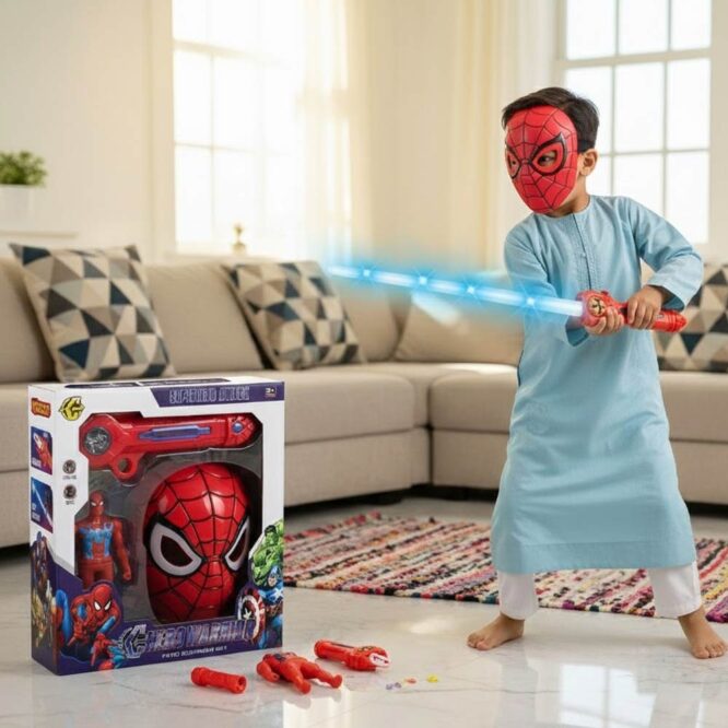 Hero Warrior Toy Set Superhero Attack - Spider-Man