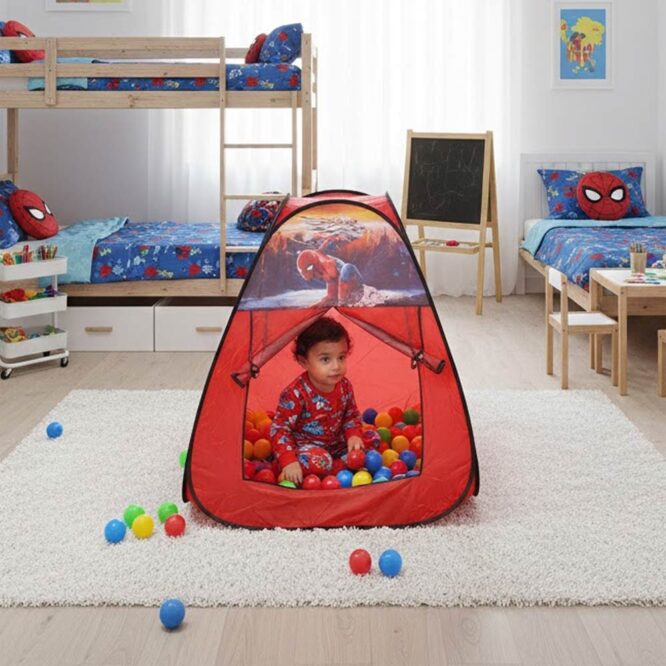 Kids Play Tent with 50 Balls - Spider-Man