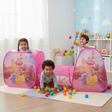 Play Tunnel Tent with 100 Balls - Princess