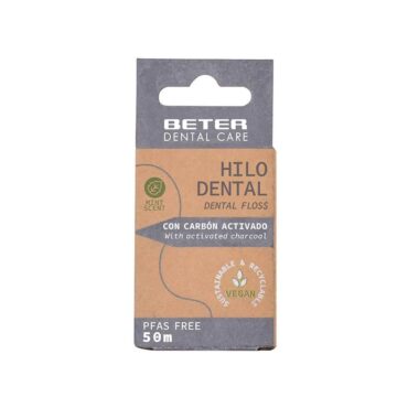 Beter Dental Floss Activated Charcoal 50m