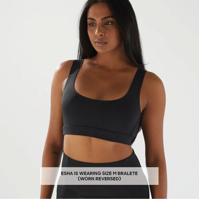 Bare Mum Postpartum Bralette Reversible - Black