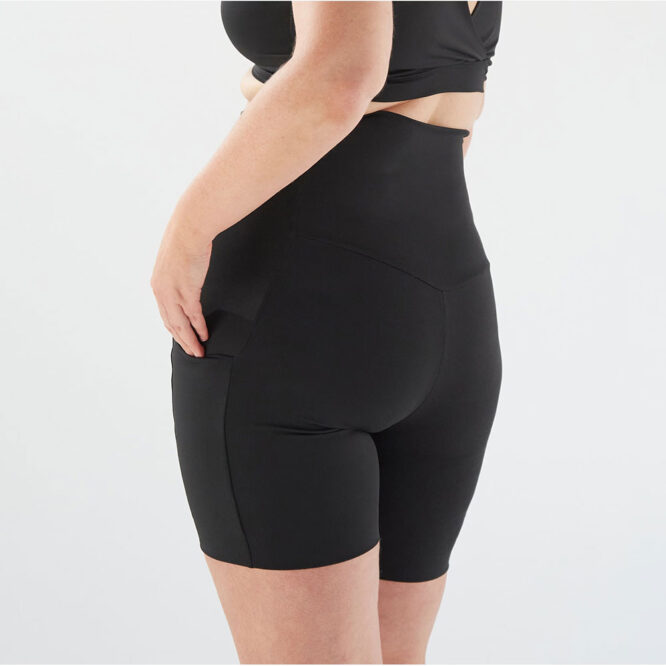 Bare Mum Postpartum Recovery Shorts - Black