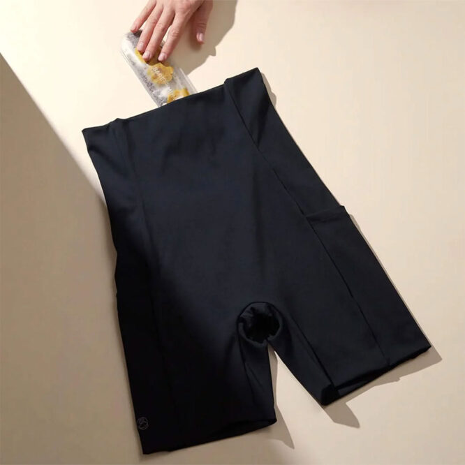 Bare Mum Postpartum Recovery Shorts - Black