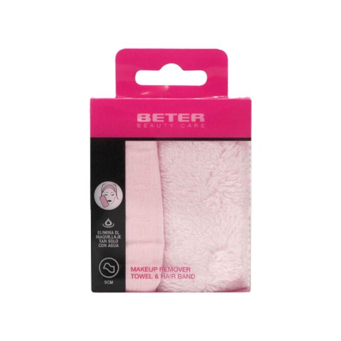 Beter Makeup Removal Towel & Hair Band