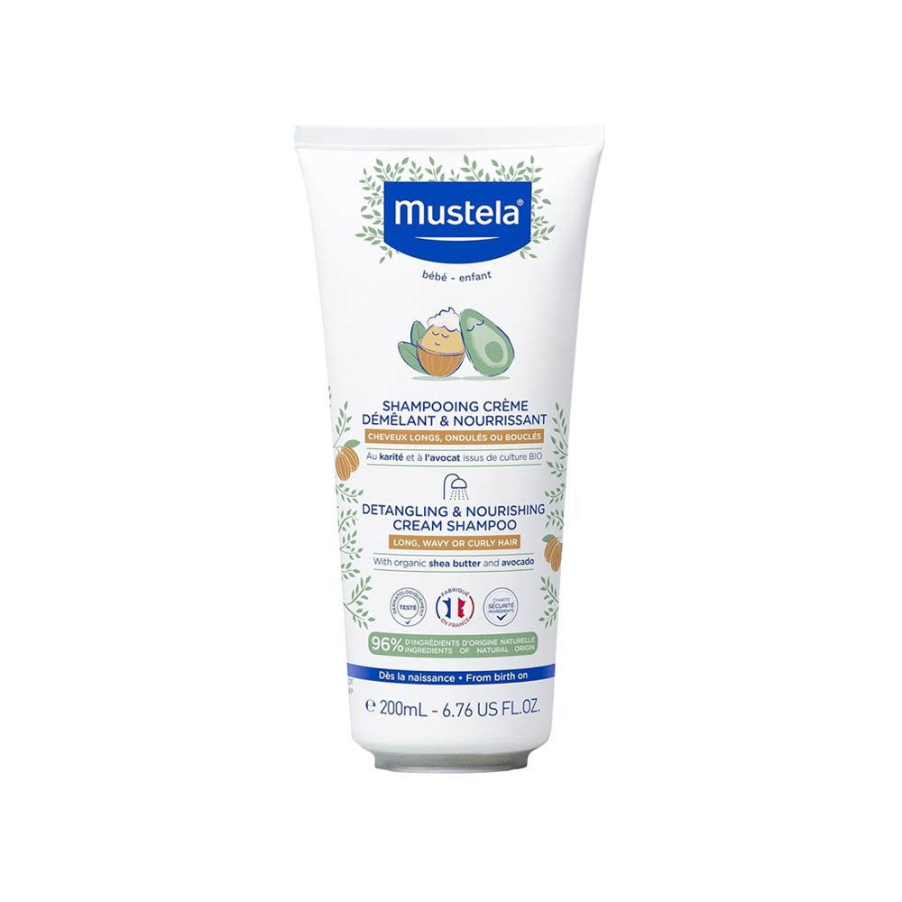 Mustela Detangling & Nourishing Cream Shampoo 200ml