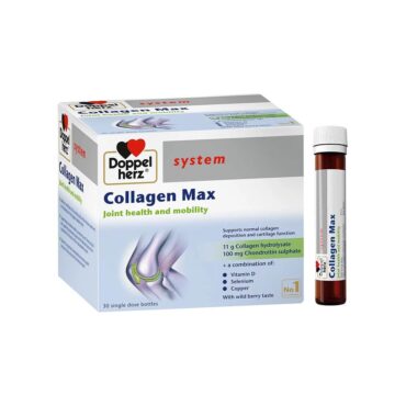 Doppelherz System Collagen Max (for Joint Health & Mobility) 30 Single Dose Bottles