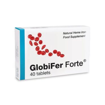 GlobiFer Forte (Natural Heme & Iron Food Supplement) 40 Tablets