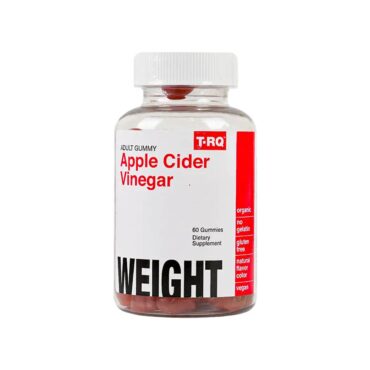 T-RQ Apple Cider Vinegar Gummy (for Weight) 60 Gummies