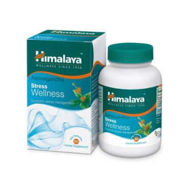 Himalaya Stress Wellness Ashvagandha (Supports Stress Management) 60 Veg Capsules