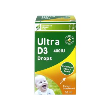 NGL Ultra D3 Drops 400 IU (for Infants - Enhance Bone & Teeth) 50ml