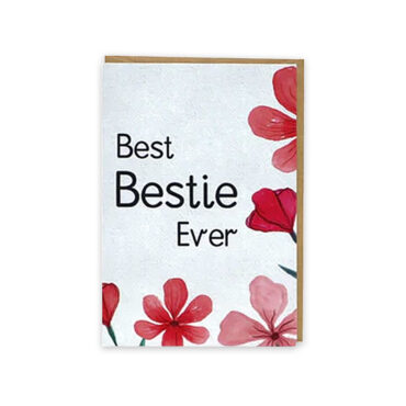 Far Designs Large Card - Best Bestie Ever