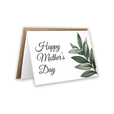 Far Designs Large Card - Happy Mother's Day (Green Leave)