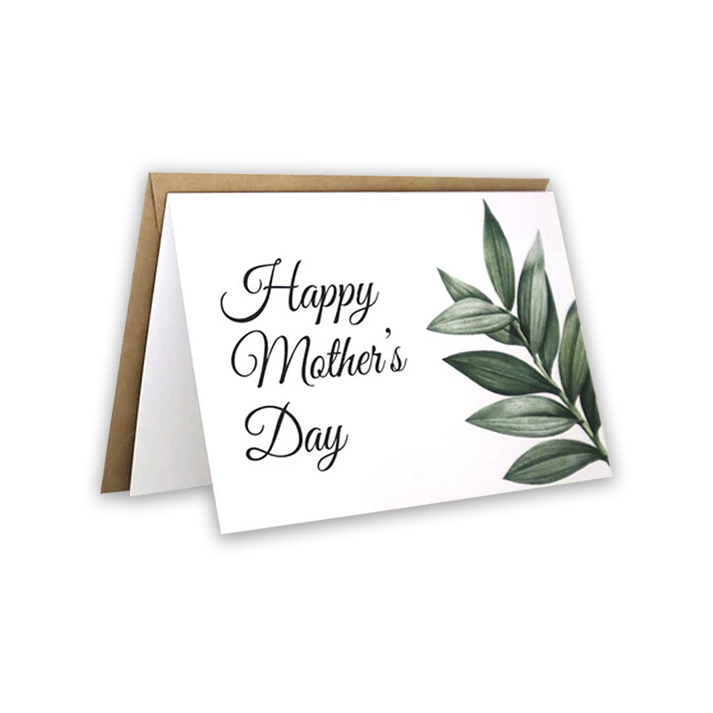 Far Designs Large Card - Happy Mother's Day (Green Leave)