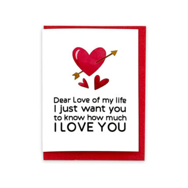 Far Designs Mini Card - Dear Love Of My Life