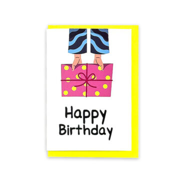Far Designs Mini Card - Happy Birthday (Gift)