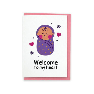 Far Designs Mini Card - Welcome To My Heart