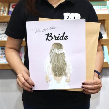 Far Designs Giant Card - Bride