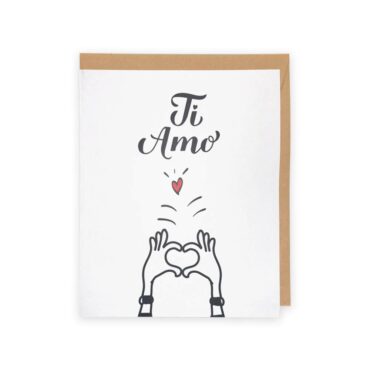 Far Designs Giant Card - Ti Amo