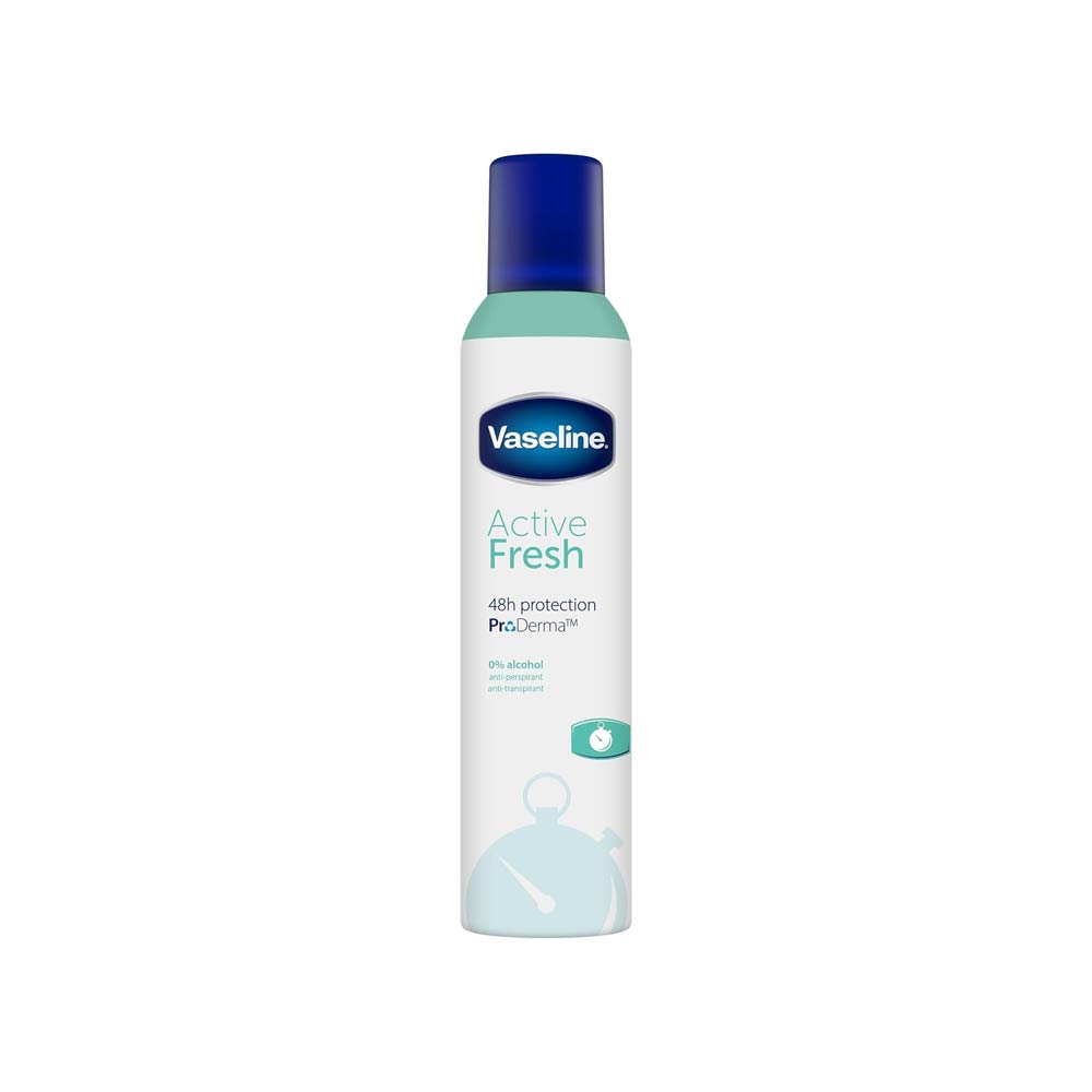 Vaseline Active Fresh 48h Anti-Perspirant Deodorant Spray 250ml