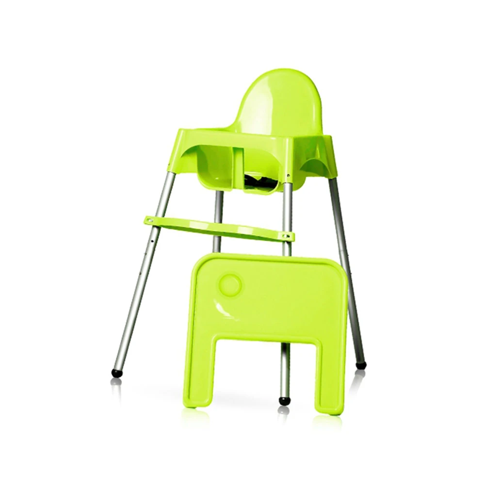 Teknum Baby High Chair with Removable Tray – Green