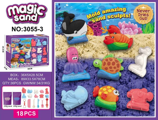 Magic Sand Marine Animal Series (3Yrs+) 500g